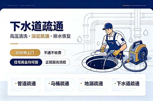 龙滚下水道疏通
