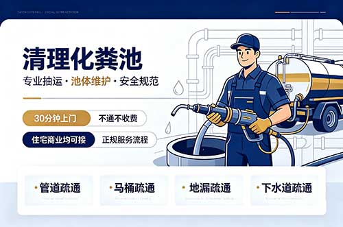 龙滚清理化粪池